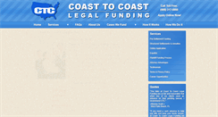 Desktop Screenshot of ctclegalfunding.com